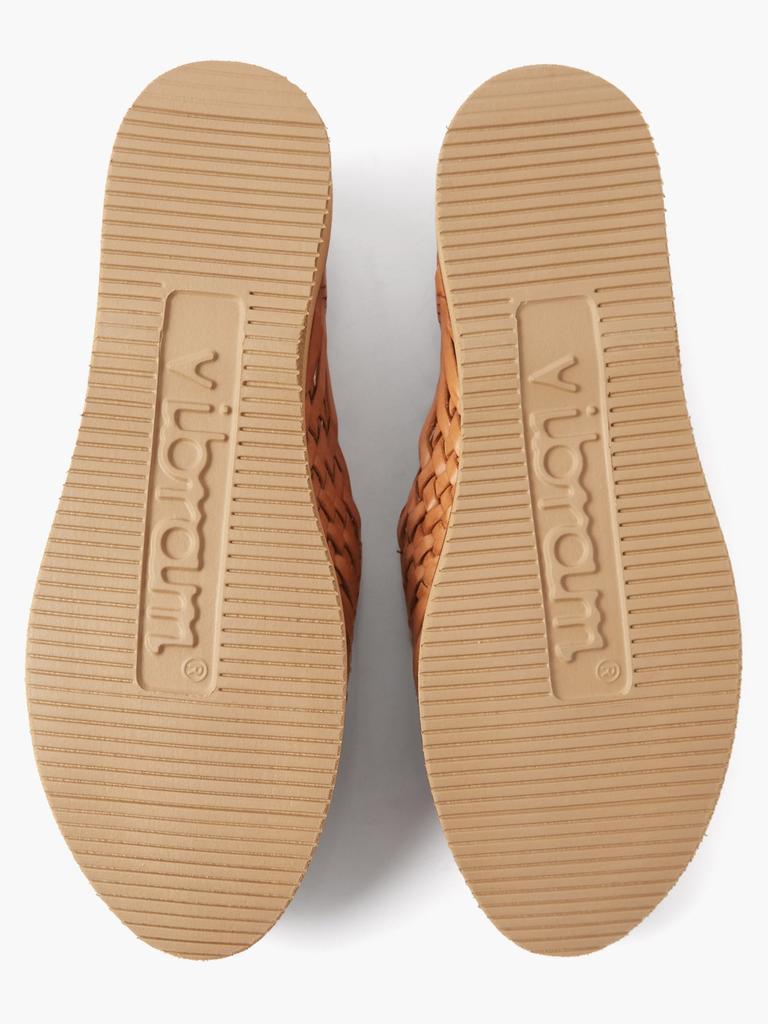 商品Yuketen|Alejandro woven-leather loafer sandals,价格¥1115,第6张图片详细描述