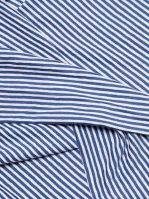 商品Theory|Front Twist Stripe Linen Cotton Tee Dress,价格¥519,第5张图片详细描述