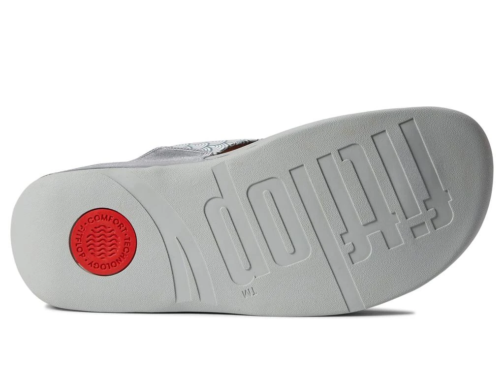 商品FitFlop|Lulu Wave-Print Wide Fit Toe Post Sandals,价格¥333,第3张图片详细描述