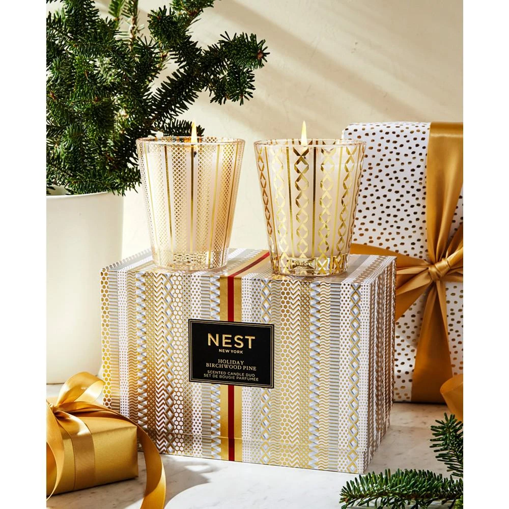 商品NEST New York|2-Pc. Holiday & Birchwood Pine Classic Candle Gift Set,价格¥613,第3张图片详细描述