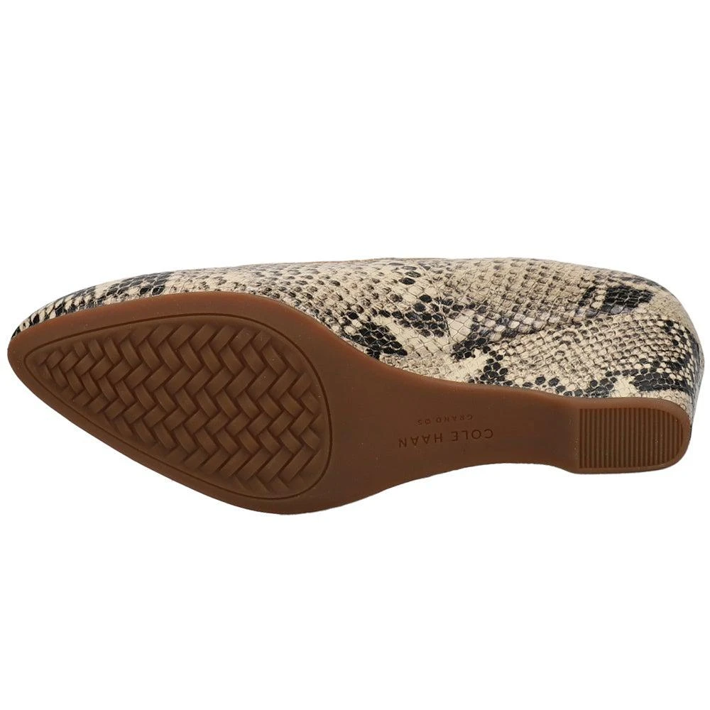 商品Cole Haan|The Go-To 60mm Snake Wedge Pumps,价格¥383,第5张图片详细描述