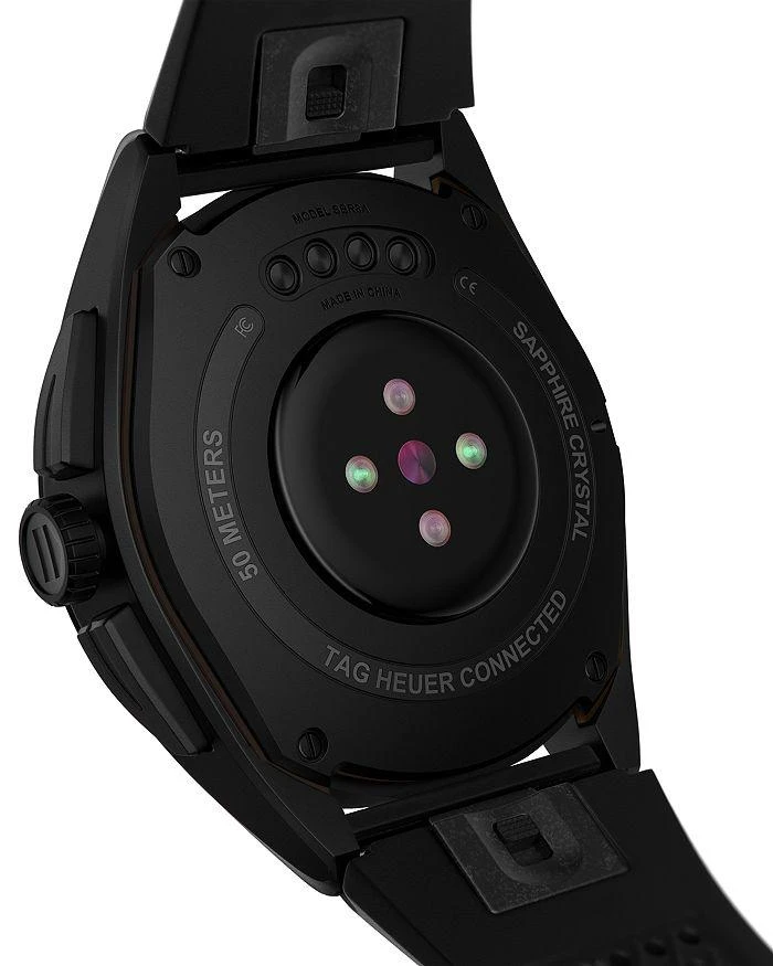 商品TAG Heuer|Connected Calibre E4 Rubber Strap Smartwatch, 45mm,价格¥13520,第4张图片详细描述