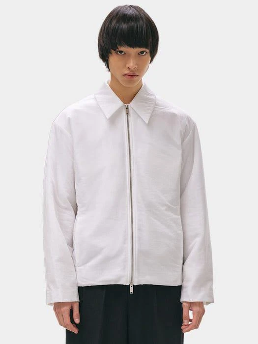 商品ADD|COZY AIR CROP JACKET WHITE,价格¥1457,第1张图片