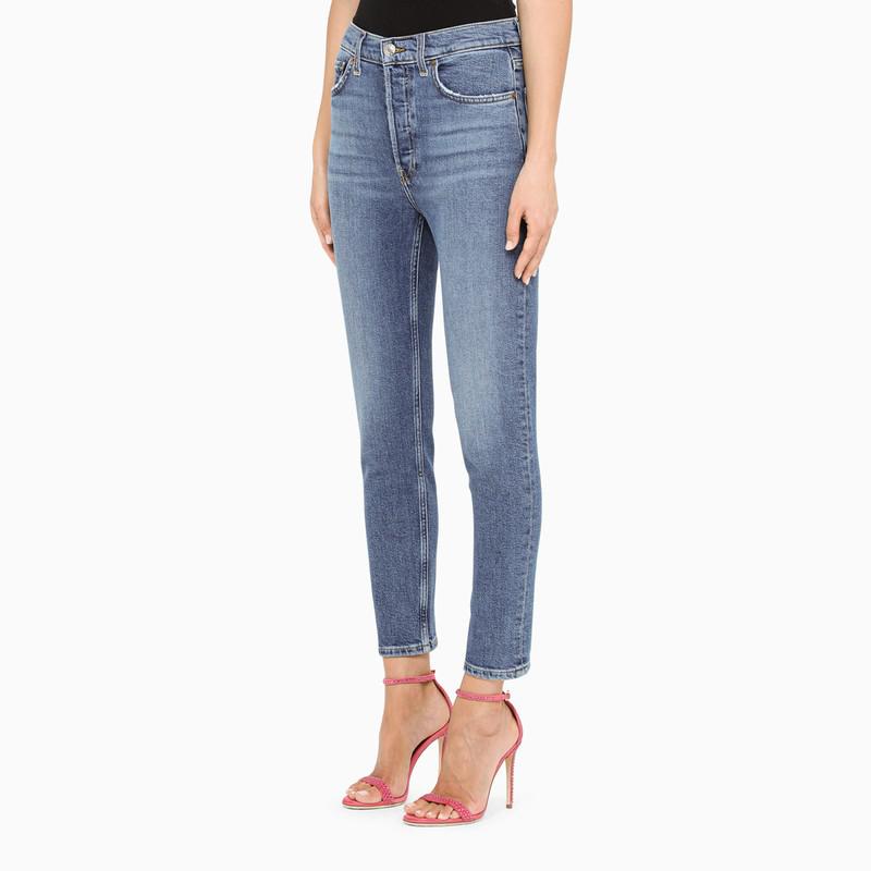 Blue slim jeans商品第3张图片规格展示