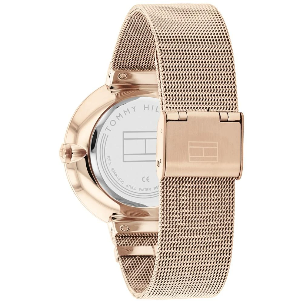 商品Tommy Hilfiger|Women's Carnation Gold-tone Mesh Bracelet Watch 40mm,价格¥1026,第3张图片详细描述