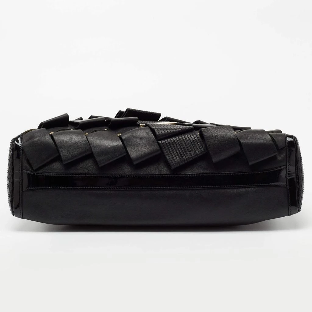 Versace Black Patent And Leather Vanitas Shopping Tote 商品