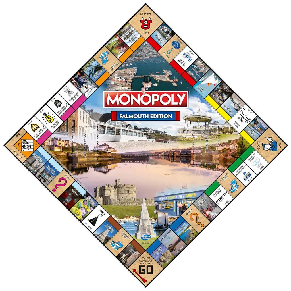 商品The Hut|Monopoly Board Game - Falmouth Edition,价格¥293,第3张图片详细描述