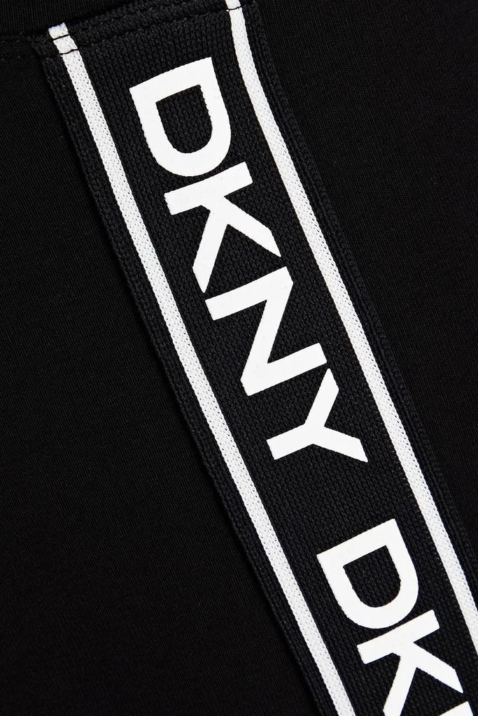 商品DKNY|Cropped appliquéd stretch-cotton jersey leggings,价格¥91,第4张图片详细描述