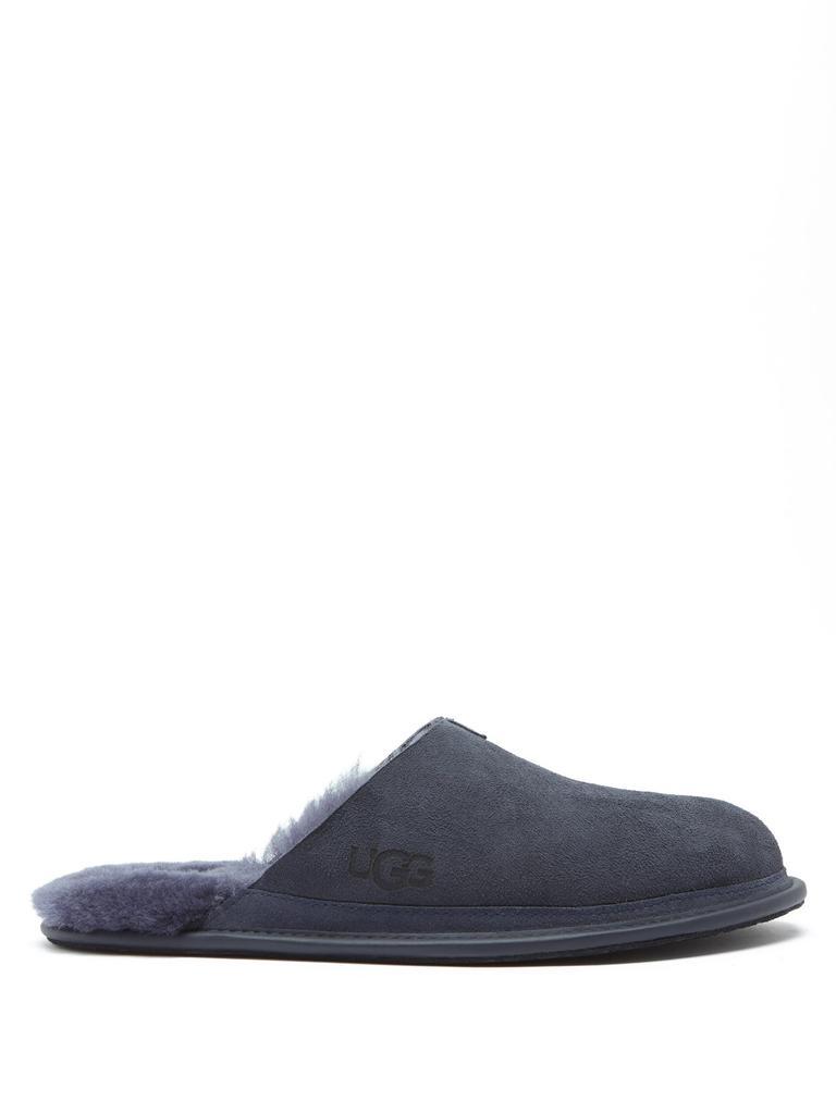 商品UGG|Hyde shearling-lined suede slippers,价格¥803,第1张图片