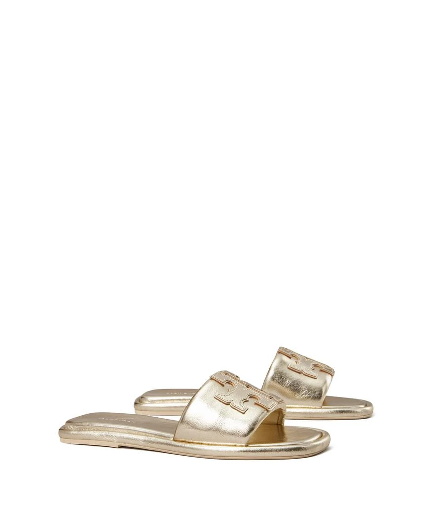 商品Tory Burch|Double T Sport Slide,价格¥1362,第1张图片