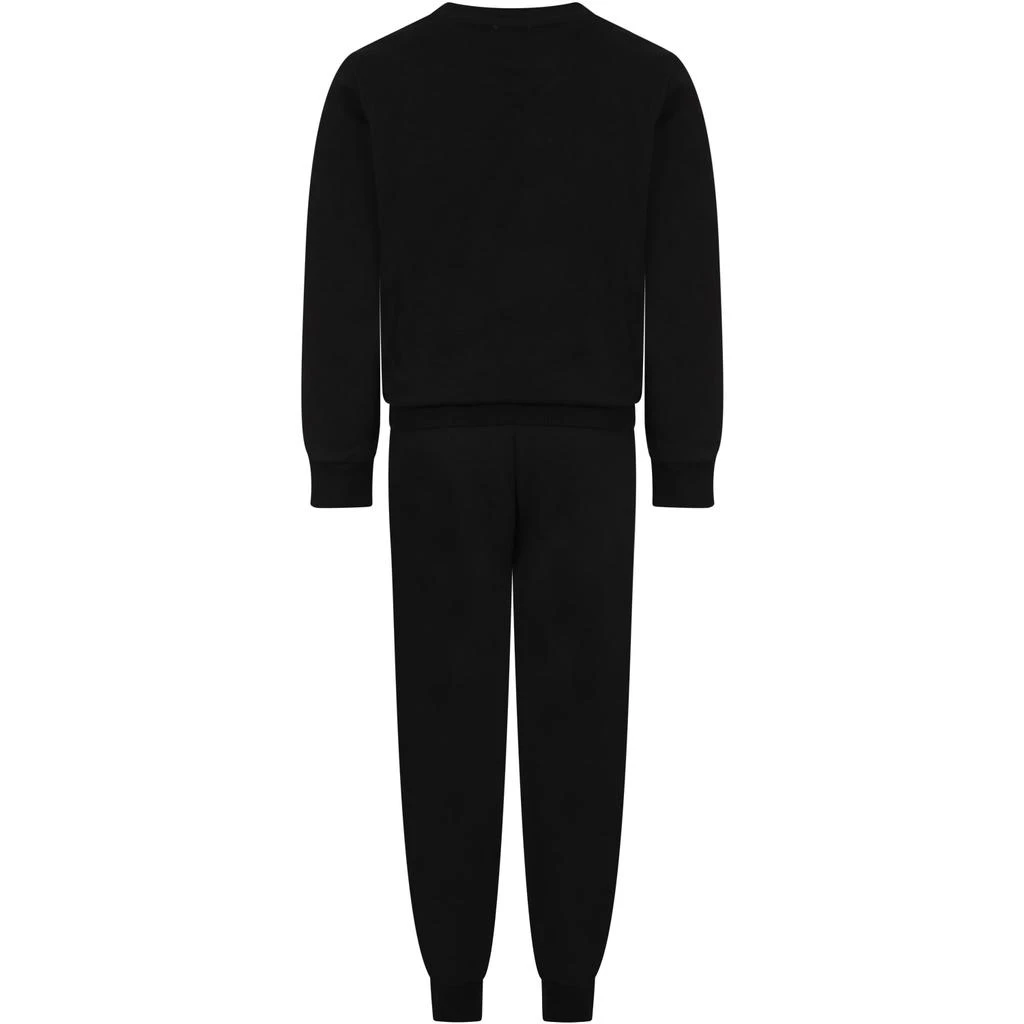 商品Moschino|Moschino Black Suit For Kids With Teddy Bear And Logo,价格¥1261,第2张图片详细描述