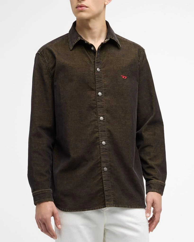 商品Diesel|Men's D-Simply-Over Denim Shirt,价格¥1118,第1张图片