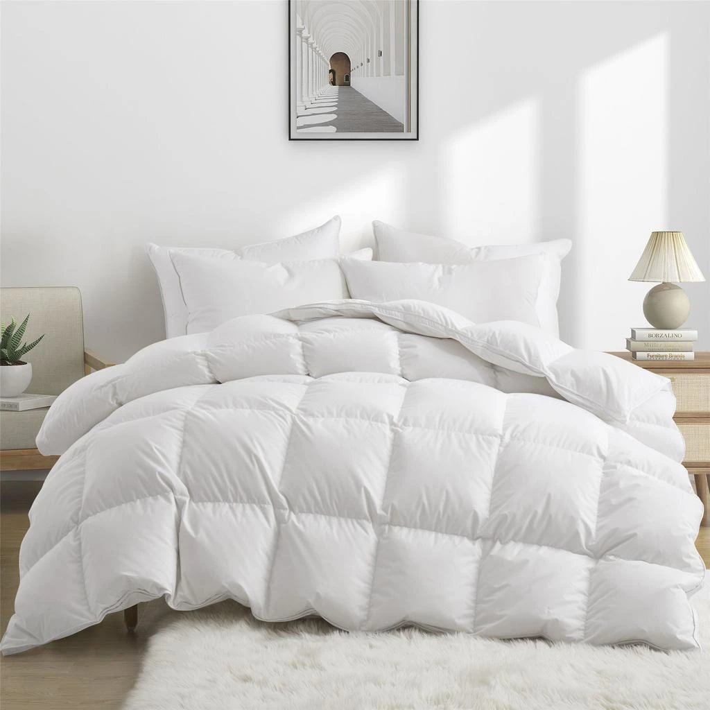 商品Puredown|Made in Germany 800 Fill Power 90% Down Fill European White Goose Down Comforter - Extra Warm,价格¥3023,第2张图片详细描述