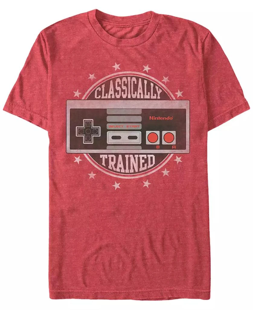 商品Nintendo|Nintendo Men's NES Controller Classically Trained Short Sleeve T-Shirt,价格¥187,第1张图片