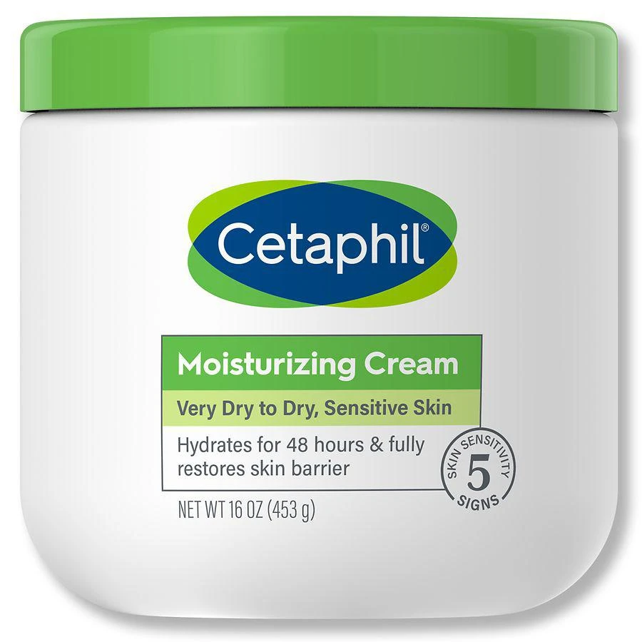 商品Cetaphil|Hydrating Moisturizing Cream for Dry to Very Dry Skin,价格¥119,第1张图片