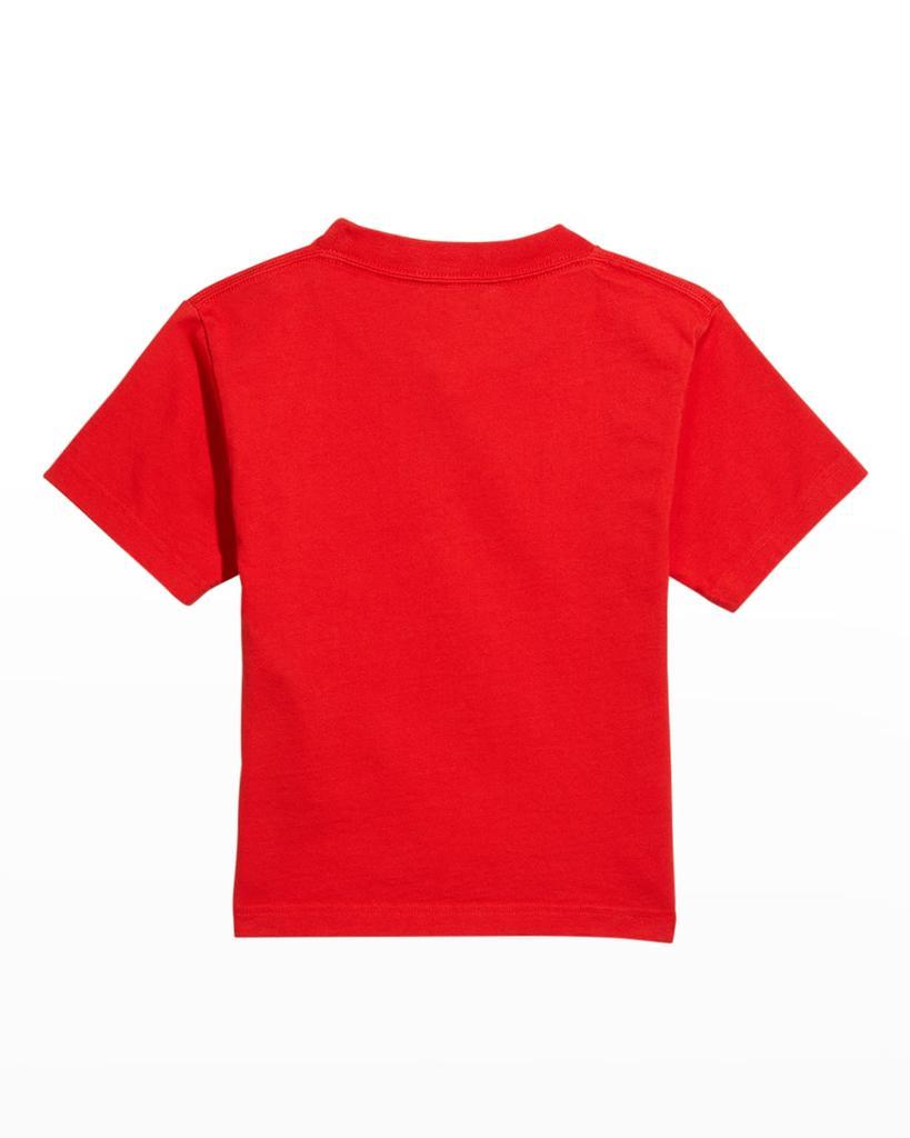 商品Balenciaga|Kid's University Crest Logo T-Shirt, Size 2-10,价格¥1441,第4张图片详细描述
