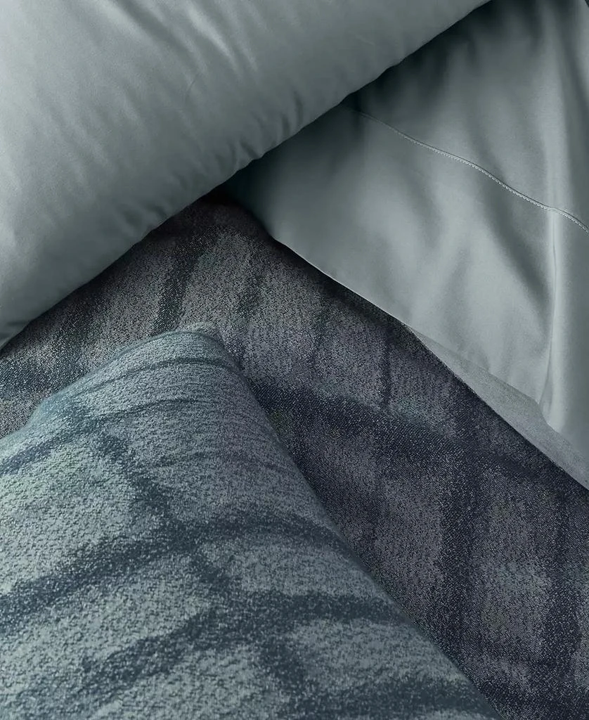 商品Oake|Indigo Stripe 3-Pc. Comforter Set, Full/Queen, Exclusively at Macy's,价格¥1111,第3张图片详细描述
