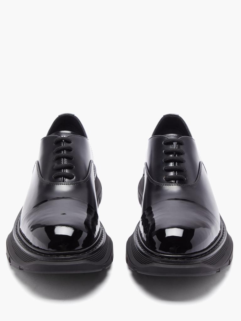 Tread patent-toecap leather Derby shoes商品第5张图片规格展示