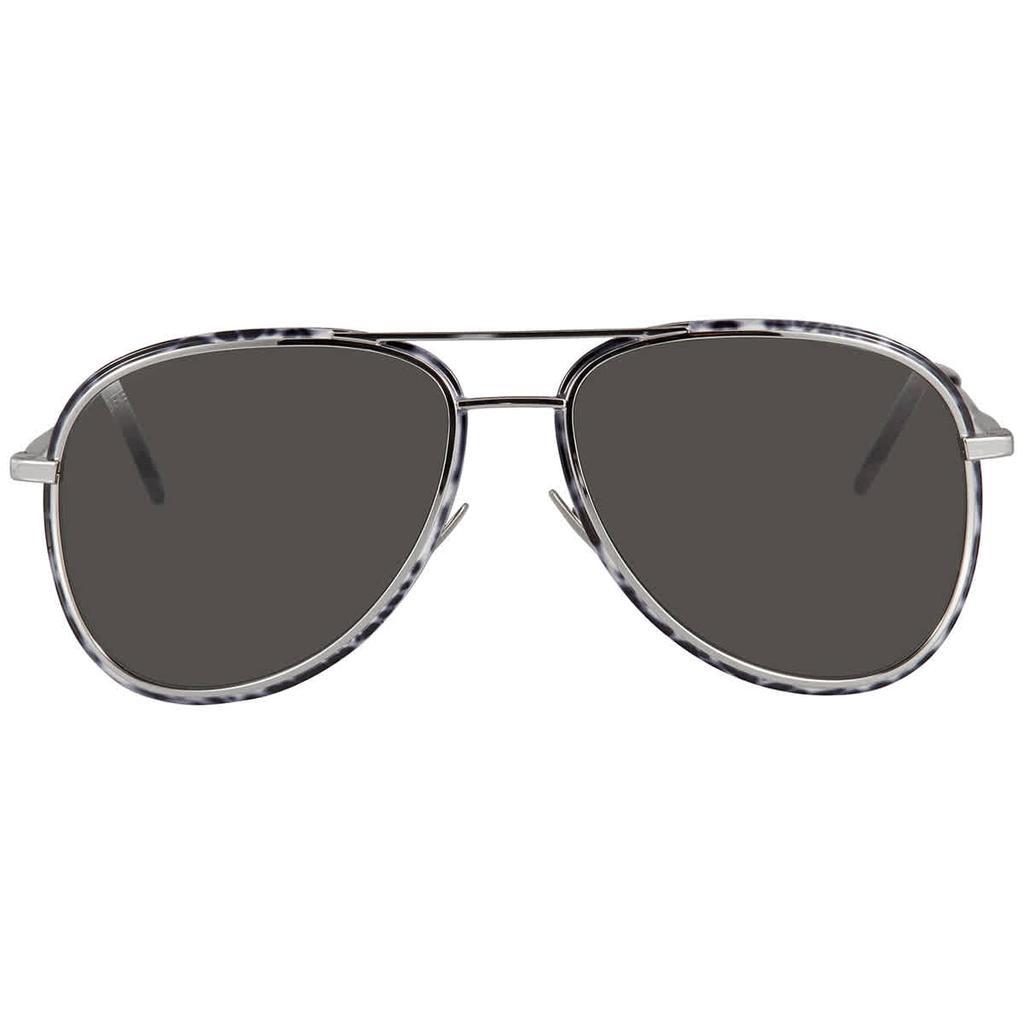 商品Yves Saint Laurent|Saint Laurent Grey Aviator Unisex Sunglasses SL294-30007198003,价格¥1191,第4张图片详细描述