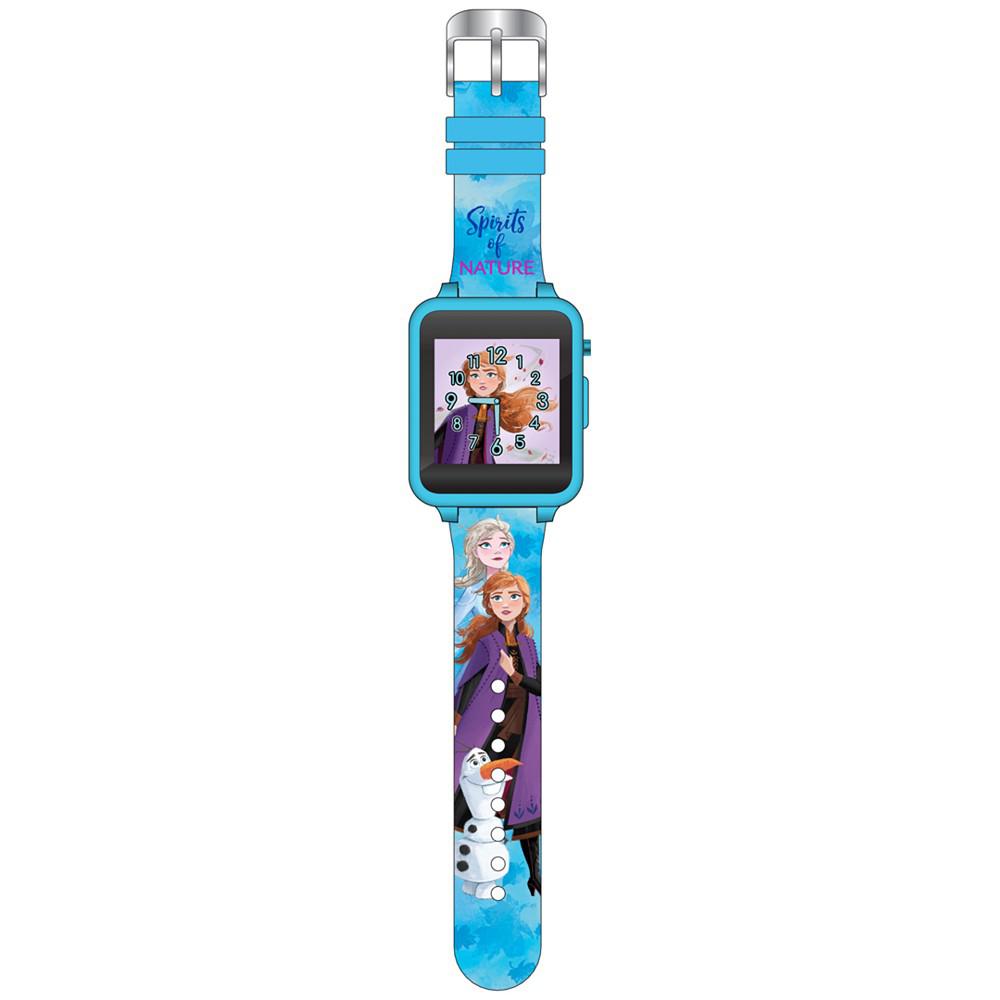 Kid's Frozen 2 Blue Silicone Strap Touchscreen Smart Watch 46x41mm商品第2张图片规格展示