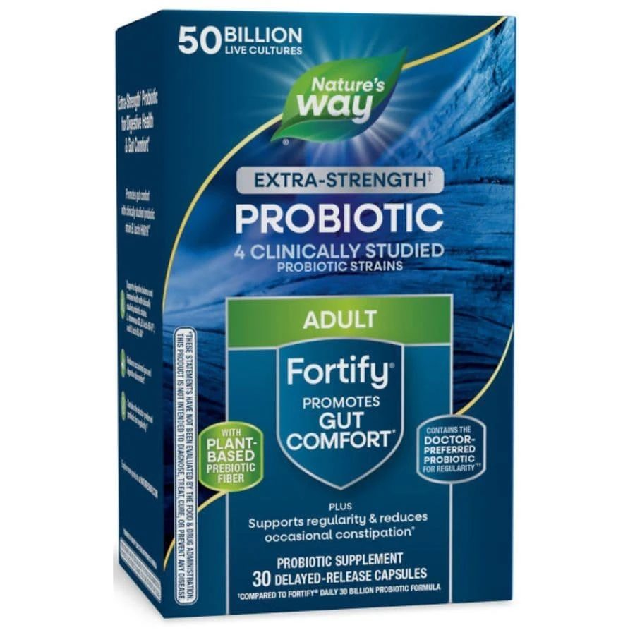 商品Nature's Way|Fortify Daily 50 Billion Vegetarian Capsules,价格¥249,第1张图片