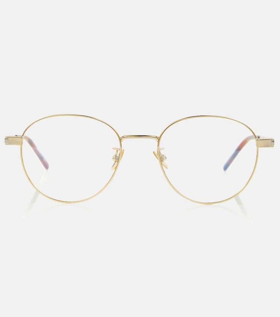 商品Yves Saint Laurent|圆框金属眼镜,价格¥2980,第1张图片