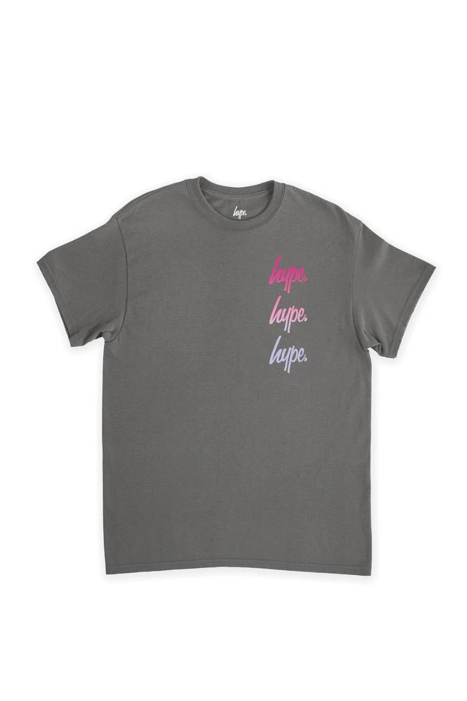 商品HYPE KIDS|HYPE KIDS PINK PURPLE TRI SCRIPT T-SHIRT,价格¥186,第5张图片详细描述