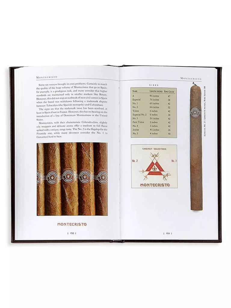 ''The Cigar Companion'' Leather-Bound Book 商品