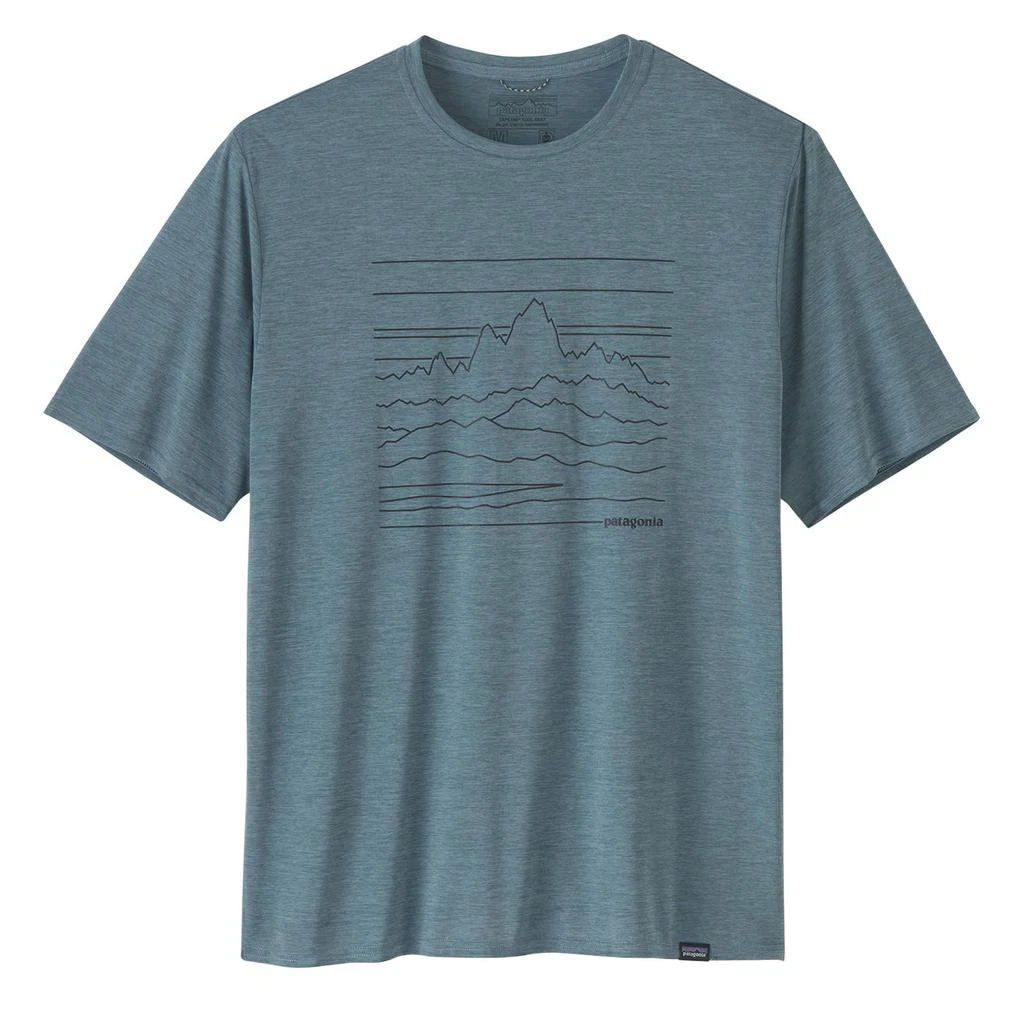 商品Patagonia|Patagonia Capilene Cool Daily Graphic Shirt Up High Endurance / Light Plume Grey X-Dye,价格¥424,第1张图片