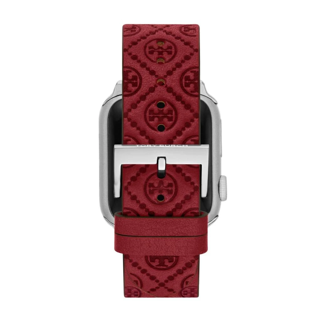 商品Tory Burch|38/40 mm The T Monogram Leather Watch,价格¥861,第3张图片详细描述