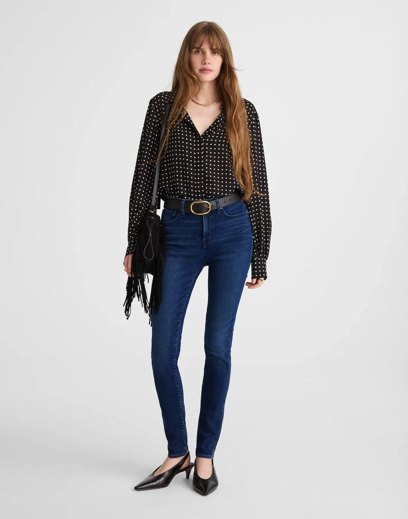商品Madewell|10" High-Rise Skinny Jeans,价格¥1155,第1张图片