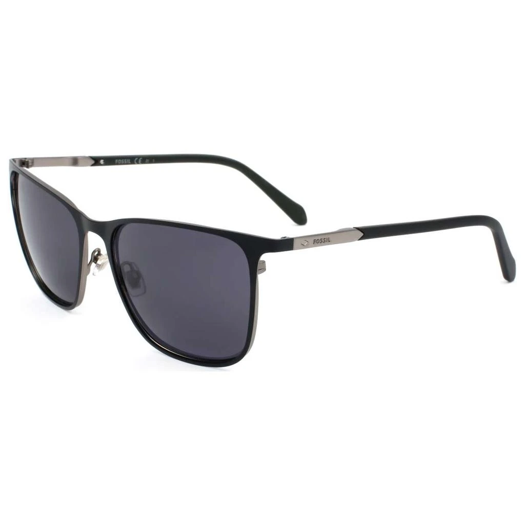 商品Fossil|Fossil Men's Black Rectangular Sunglasses,价格¥150,第1张图片