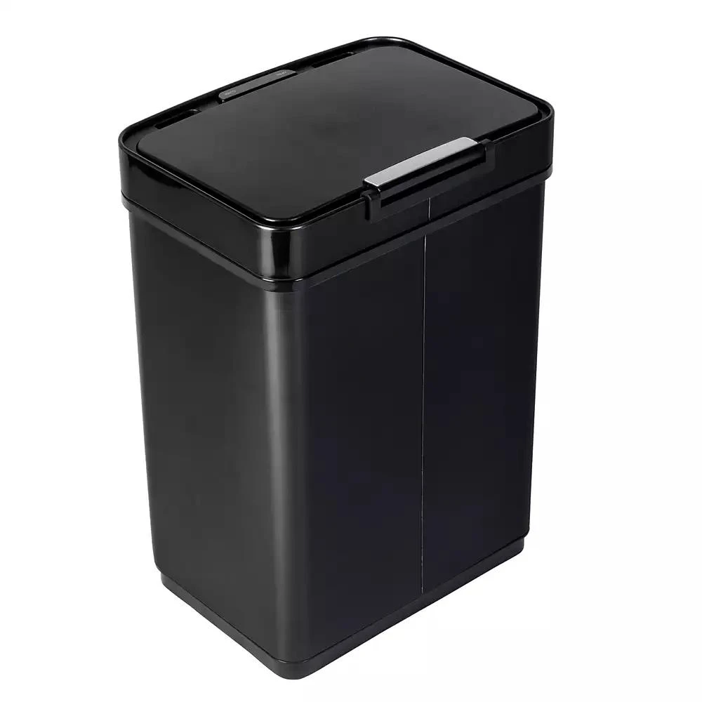 商品Honey Can Do|50L Stainless Steel Trash Can with Motion Sensor,价格¥2359,第2张图片详细描述