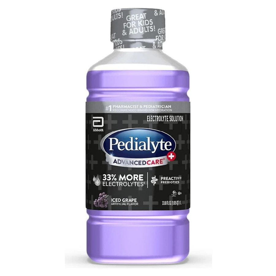 商品Pedialyte|Electrolyte Solution Iced Grape,价格¥59,第1张图片