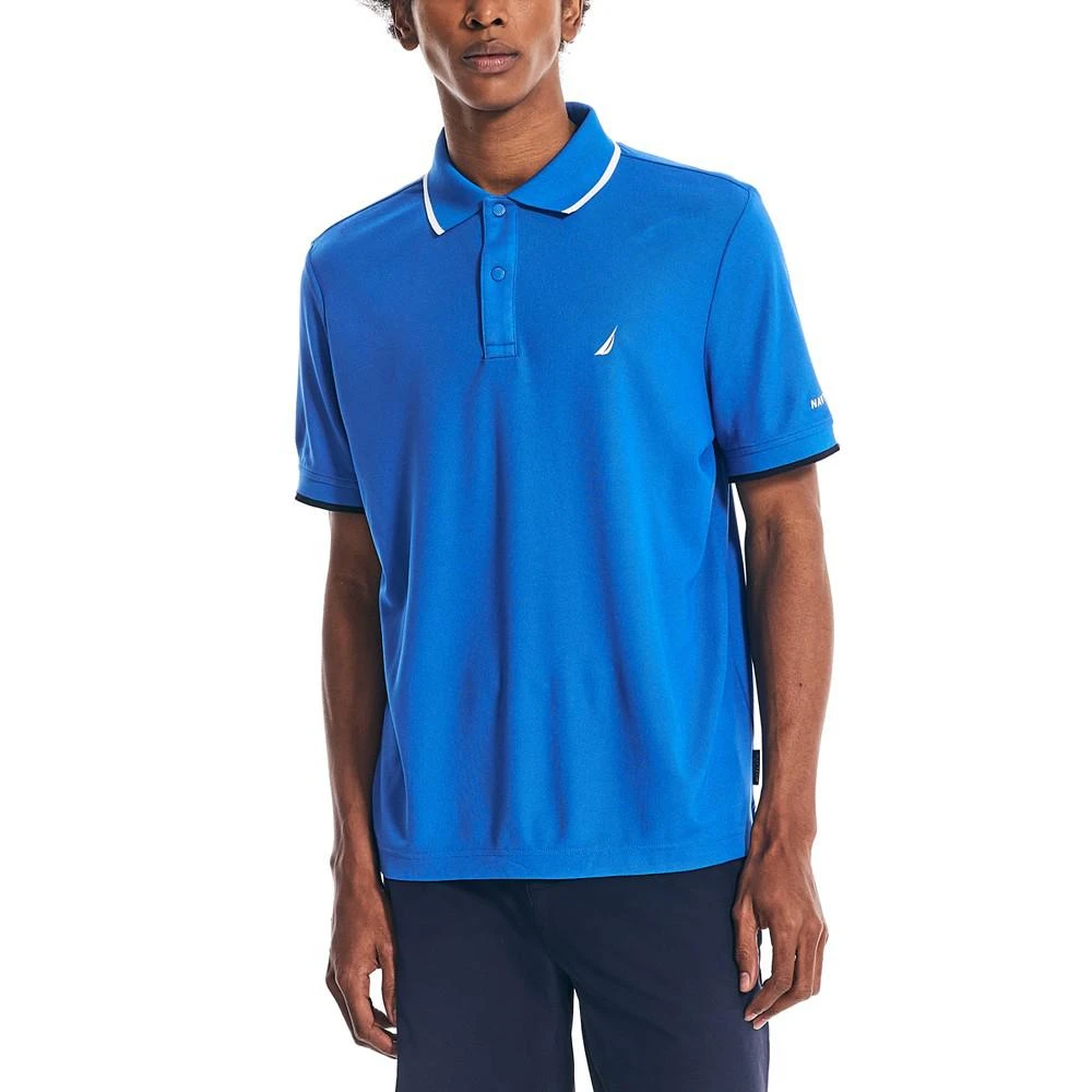 商品Nautica|Men's Navtech Sustainably Crafted Performance Polo Shirt,价格¥122,第1张图片