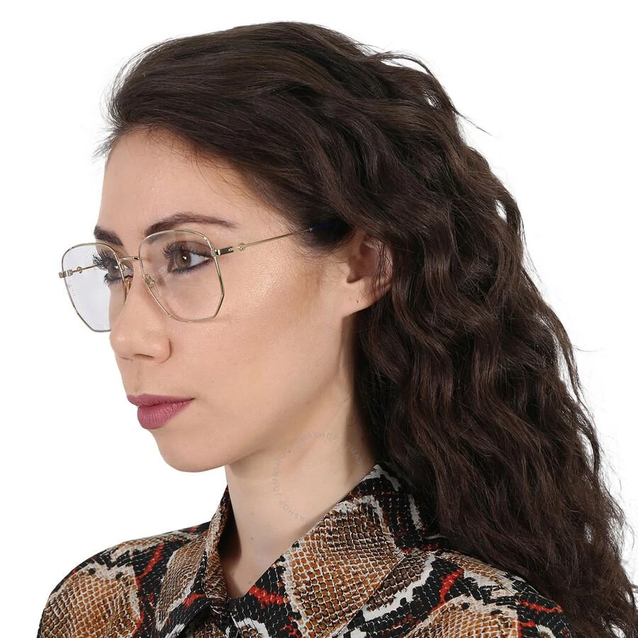 商品Gucci|Demo Geometric Ladies Eyeglasses GG0396O 002 56,价格¥1483,第2张图片详细描述