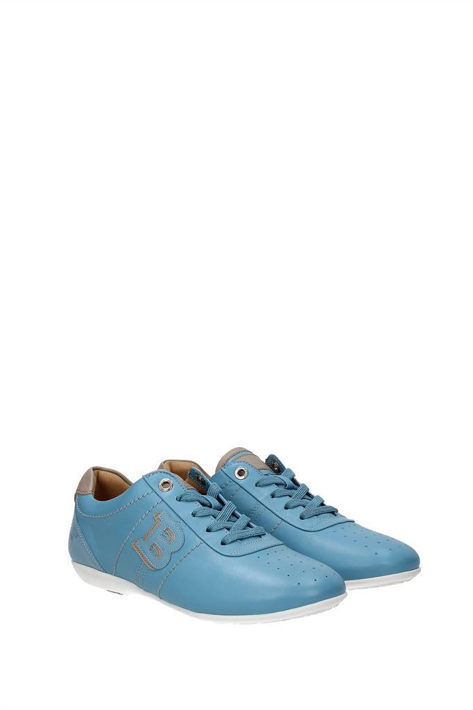 商品Bally|Sneakers Leather Blue,价格¥1042,第4张图片详细描述