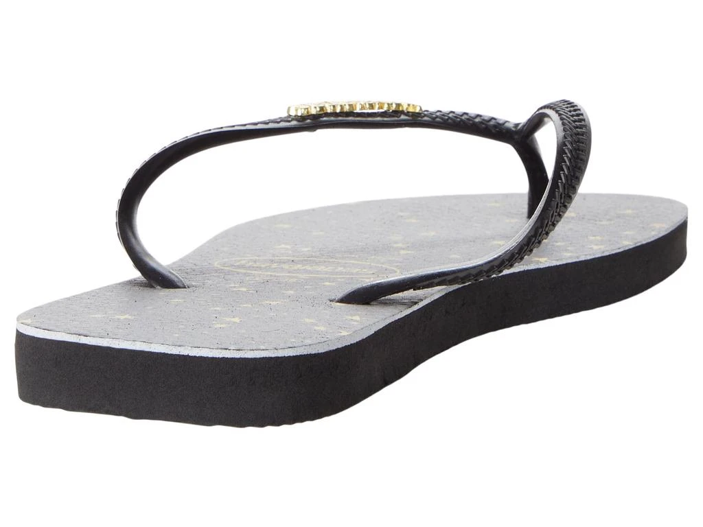 商品Havaianas|Slim Logo Metallic Flip Flop Sandal,价格¥208,第5张图片详细描述