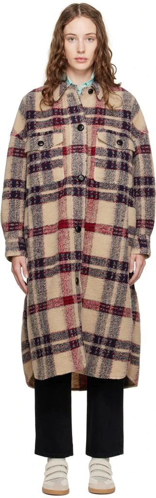 商品Isabel Marant|Beige Fontizi Coat,价格¥2219,第1张图片