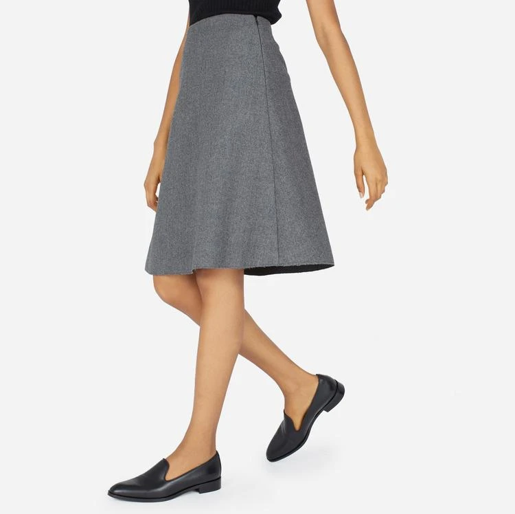商品Everlane|The Premium Wool Flared Skirt,价格¥811,第2张图片详细描述