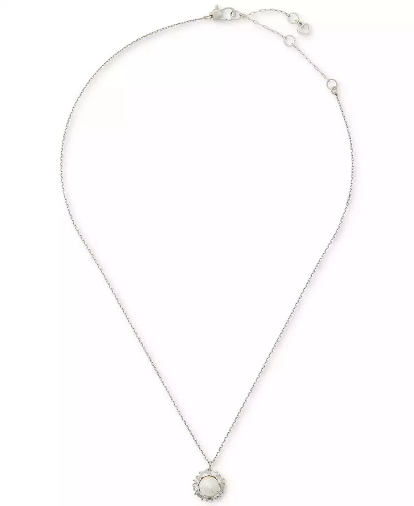 商品Kate Spade|Candy Shop Imitation Pearl Halo Pendant Necklace, 17" + 3" extender,价格¥380,第3张图片详细描述