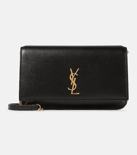 商品Yves Saint Laurent|Cassandre leather phone pouch,价格¥5985,第1张图片
