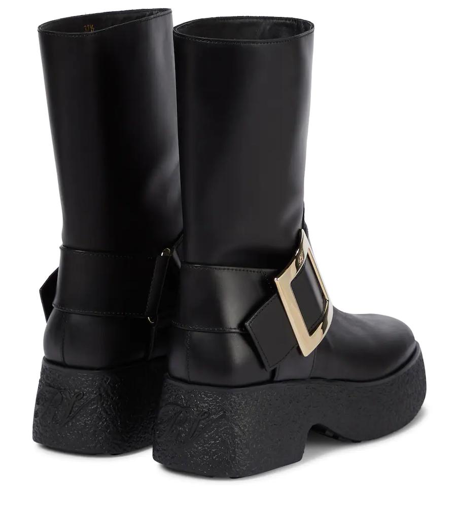 Viv' Rangers leather ankle boots商品第3张图片规格展示
