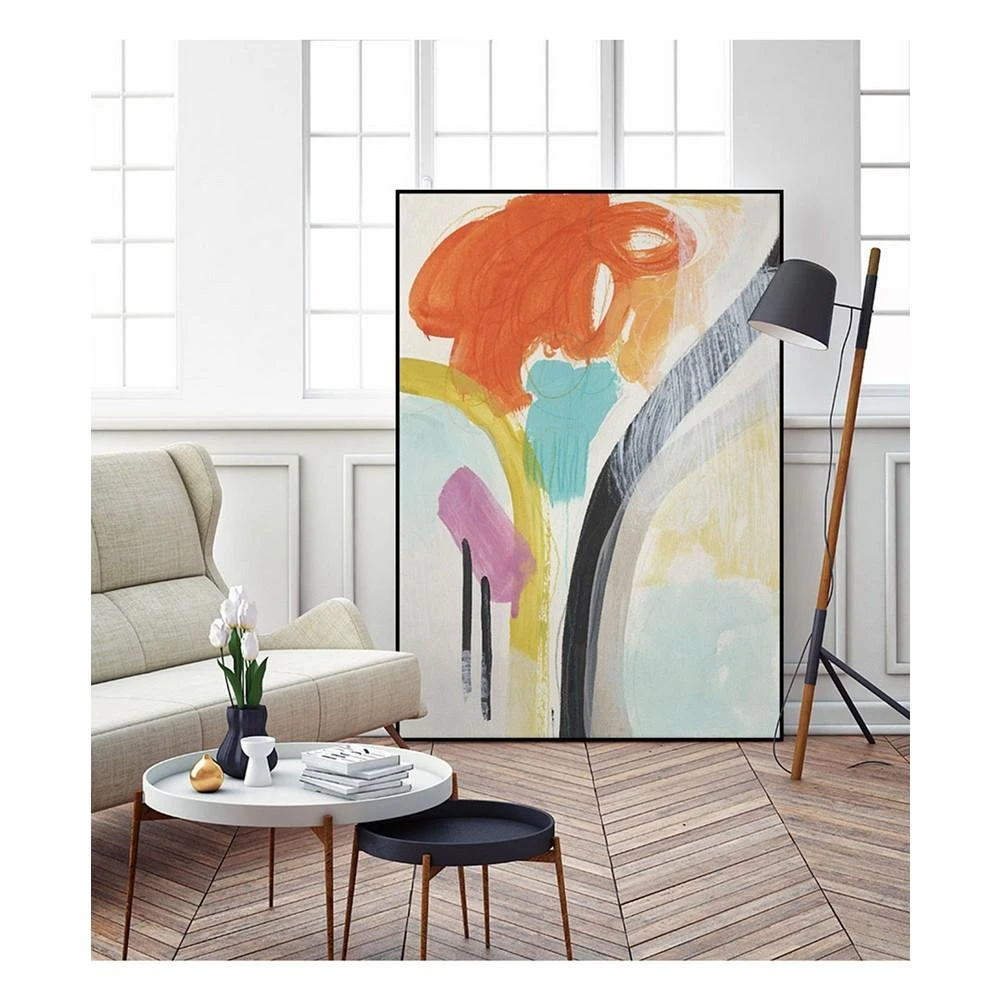 商品Giant Art|36" x 24" Rhythm Variations II Art Block Framed Canvas,价格¥2002,第5张图片详细描述