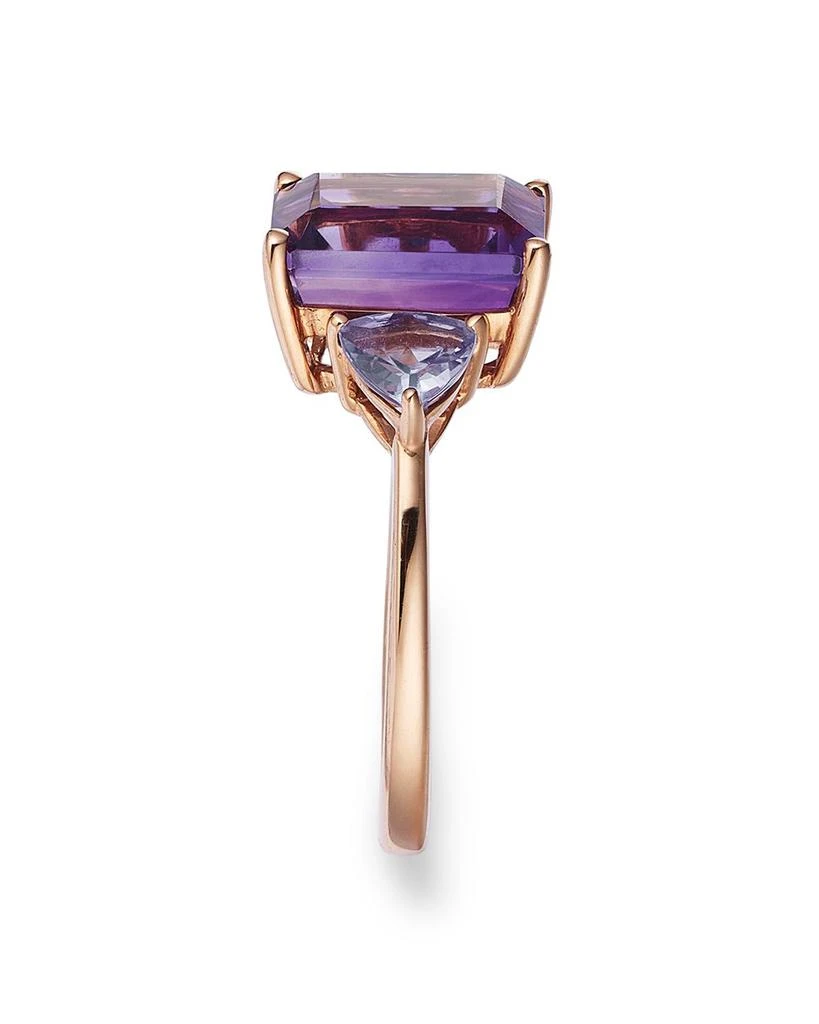 Amethyst & Tanzanite Cocktail Ring in 14K Rose Gold - Exclusive 商品