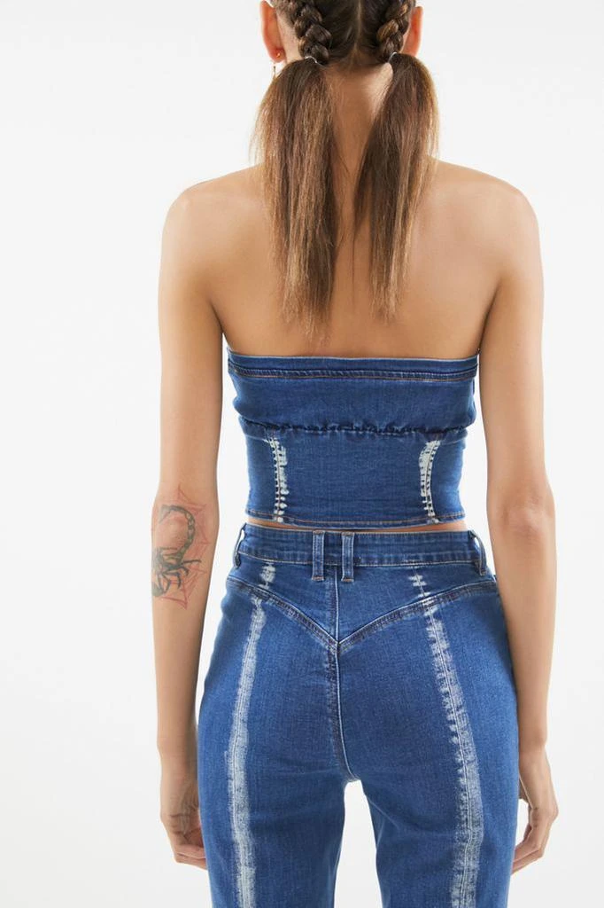商品I.AM.GIA|I.AM.GIA Savannah Denim Strapless Bustier Top,价格¥390,第2张图片详细描述