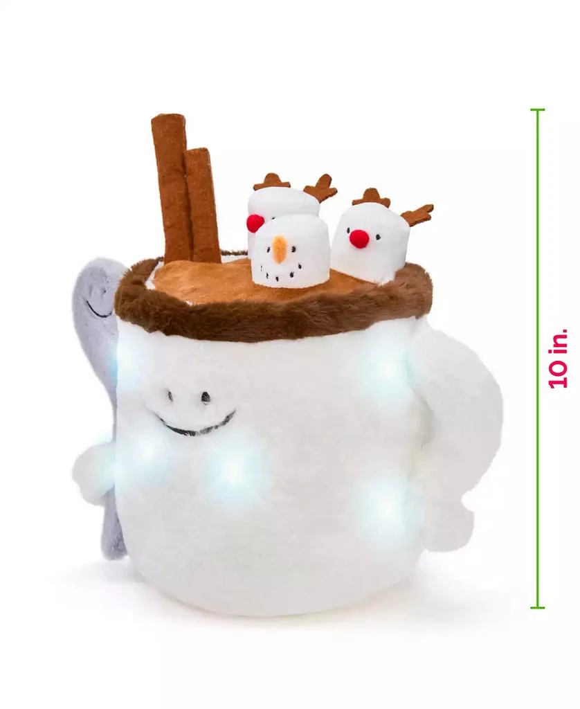 商品Geoffrey's Toy Box|Star Brights 12" LED Light-Up Plush Hot Chocolate Toy, Created for Macy's,价格¥128,第2张图片详细描述