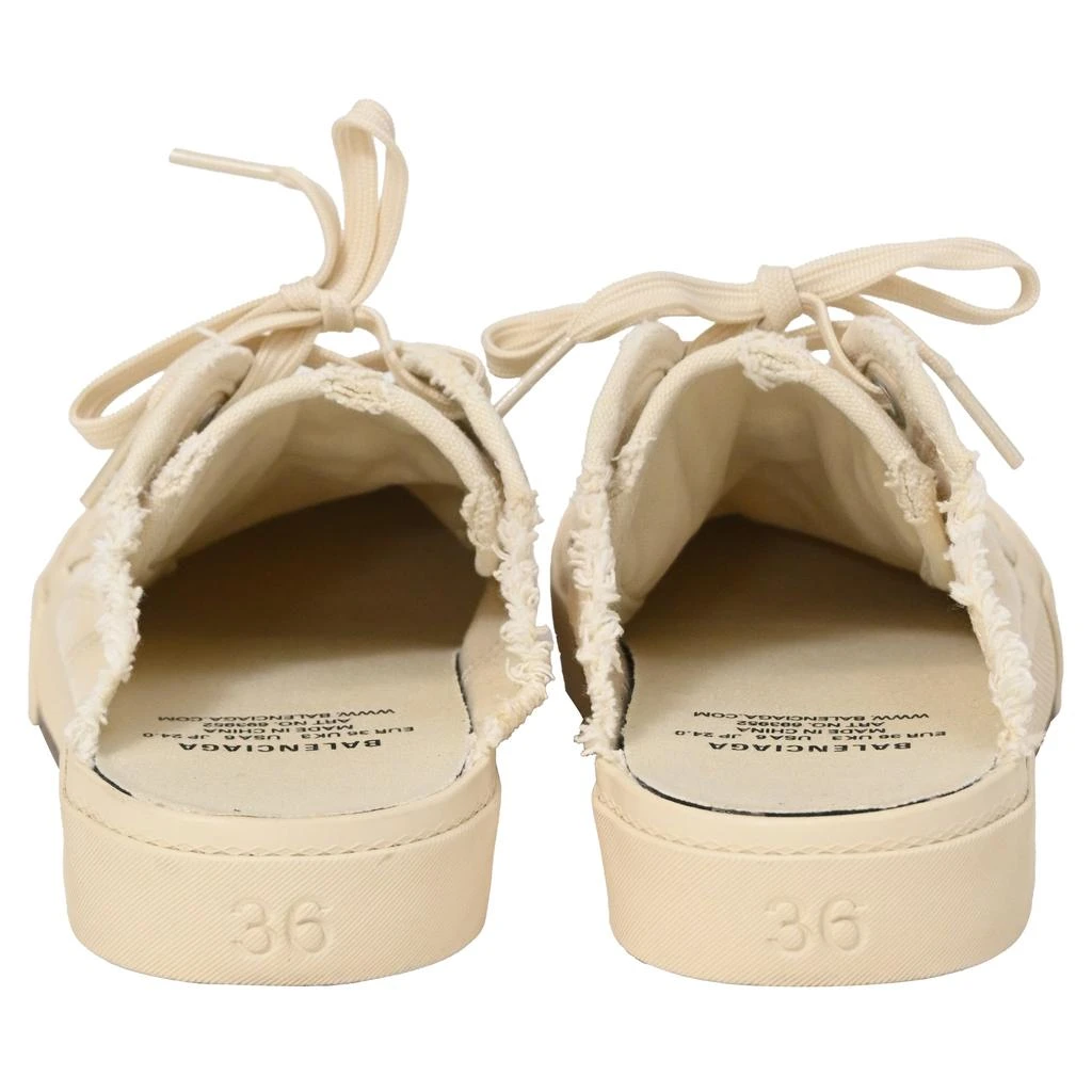 商品[二手商品] Balenciaga|Paris Sneaker Mules in Cream Canvas,价格¥2713,第3张图片详细描述