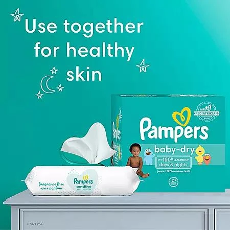 Pampers Baby Dry Diapers, Sizes 1-6 商品