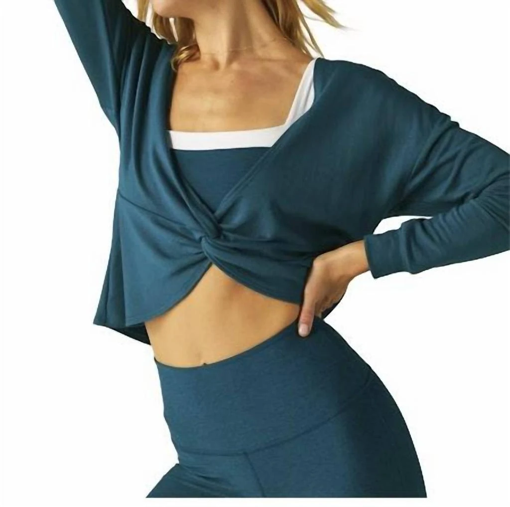商品Beyond yoga|Beyond Yoga - Plot Twist Reversible Pullover,价格¥709,第4张图片详细描述